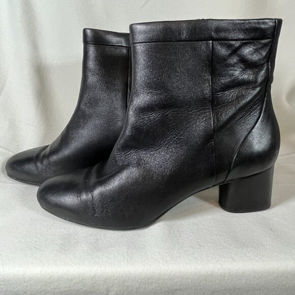 Clarks Unstructured Women's Leather Ankle Boots Shoes Size US11 - Picture 8 of 8